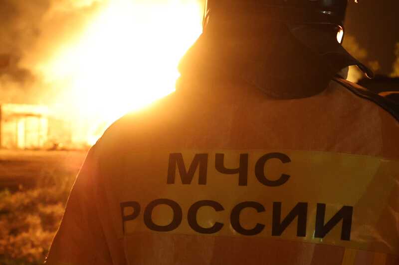 В Иркутской области произошло возгорание в локомотивном депо