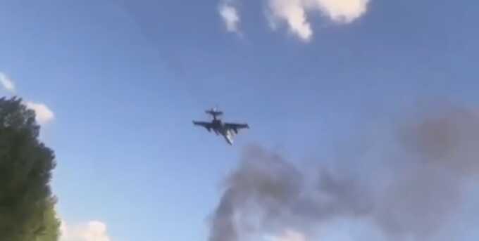 Опубликовано видео стрельбы по автомобилю с эвакуирующимися в районе Суджи