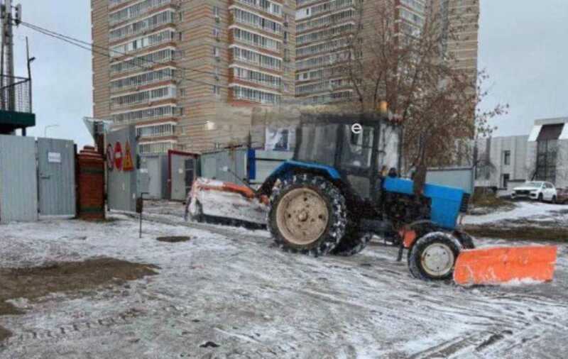 В Набережных Челнах коммунальные службы "подделали" фотографии уборки снега