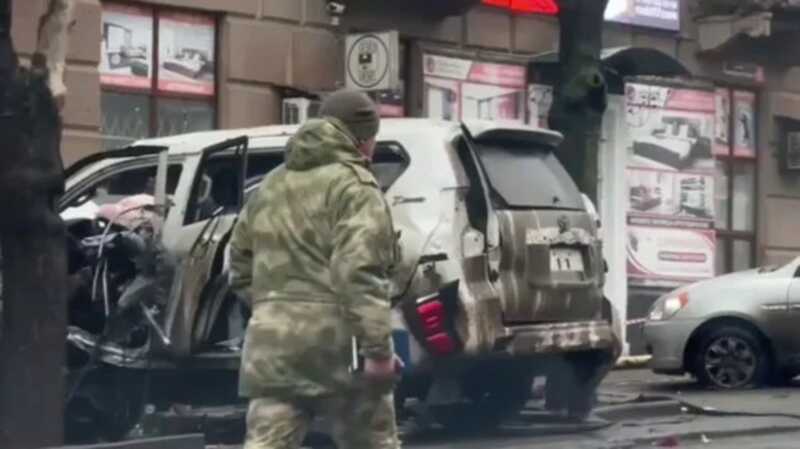 Начальник колонии в Еленовке погиб в результате взрыва автомобиля в Донецке