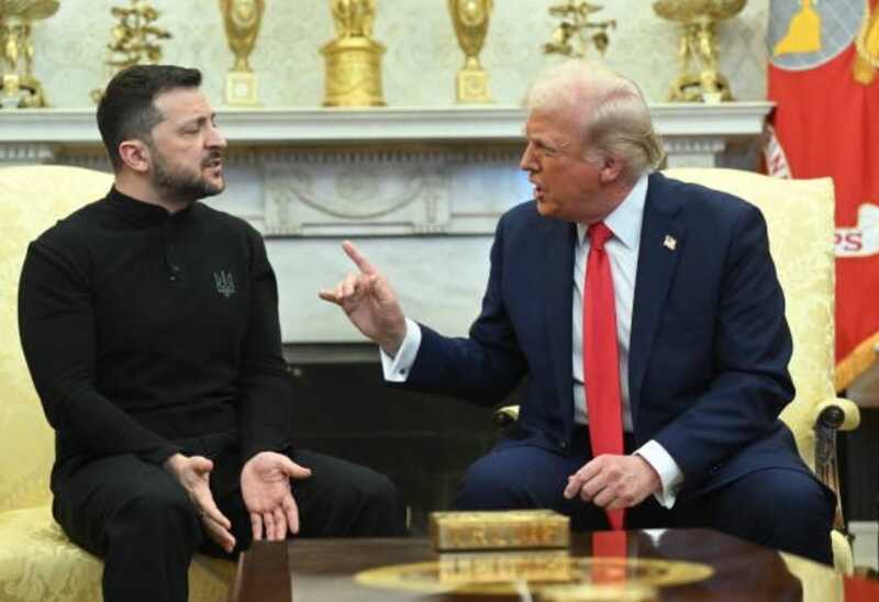 Спор Зеленского и Трампа подтолкнул Украину к началу переговоров с Россией, — пишет NYT