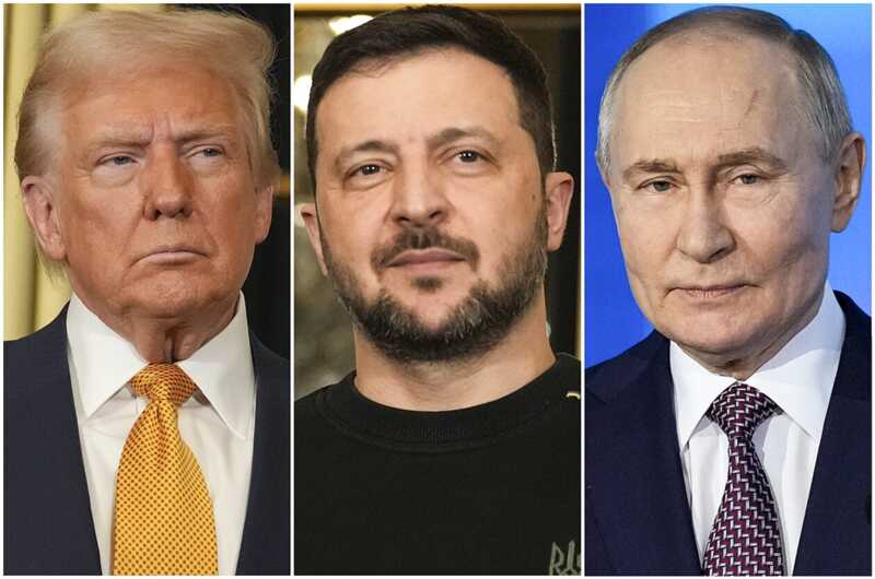 Зеленский и лидеры Европы проведут обсуждения с Трампом накануне встречи с Путиным
